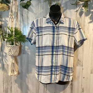 Lucky Brand Plaid Button Up